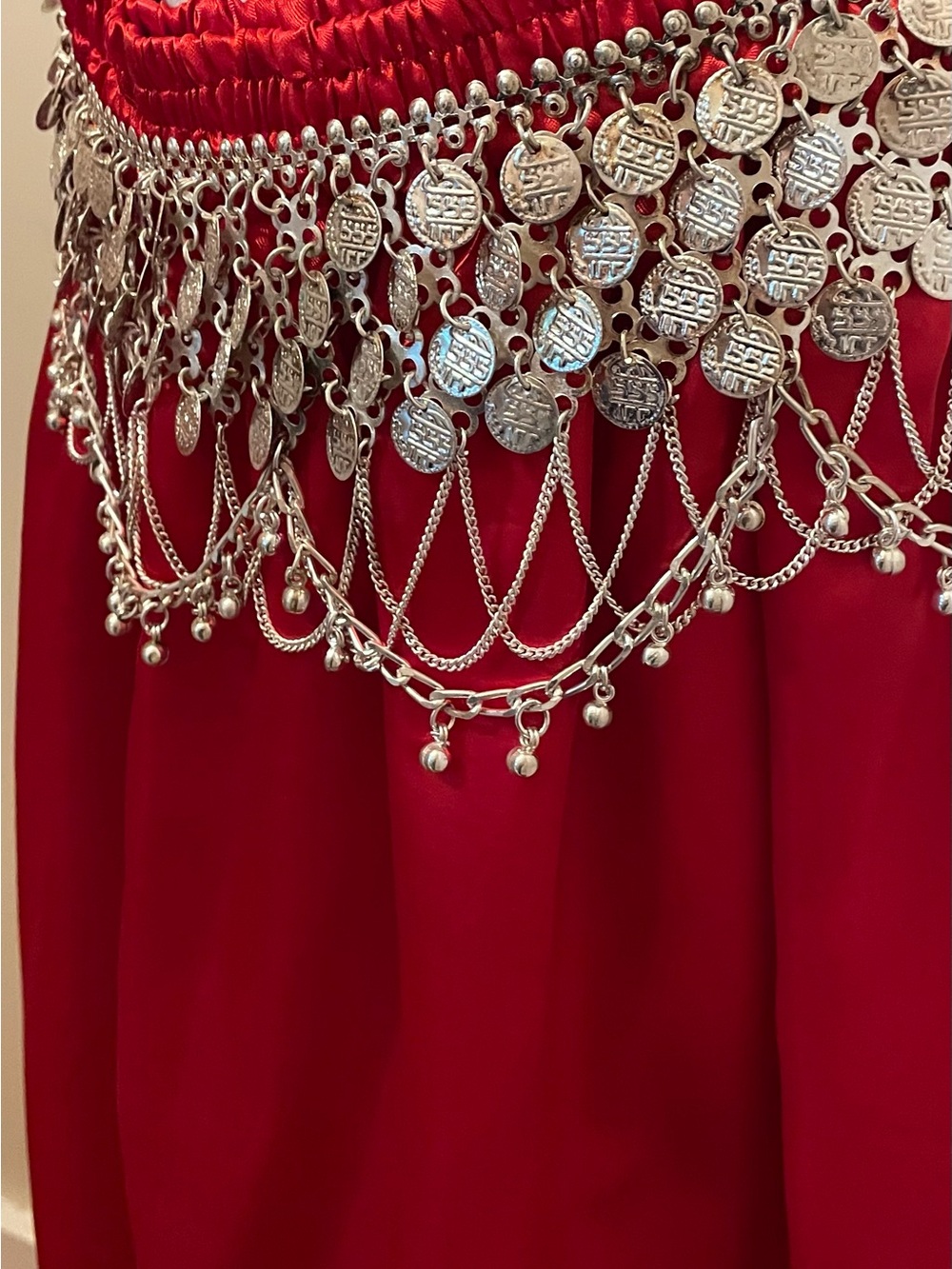 Silver Coin belt